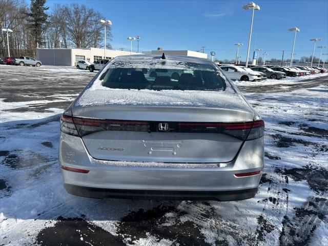 new 2025 Honda Accord car, priced at $30,275