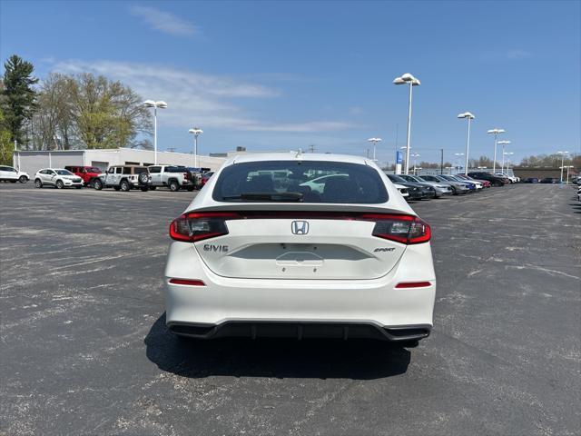 new 2025 Honda Civic car, priced at $29,055