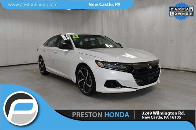 used 2022 Honda Accord car, priced at $25,294