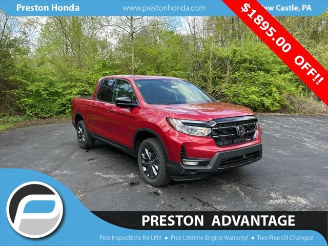 new 2025 Honda Ridgeline car, priced at $40,159