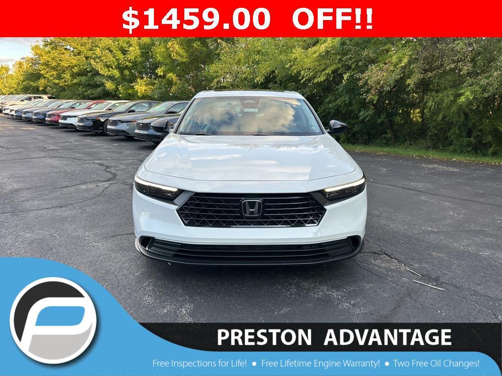 new 2025 Honda Accord car, priced at $30,751