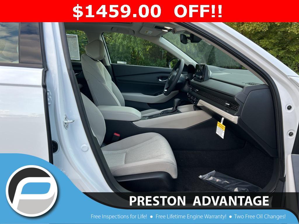 new 2025 Honda Accord car, priced at $30,751