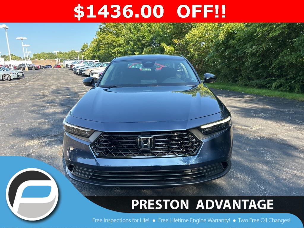 new 2025 Honda Accord car, priced at $30,274