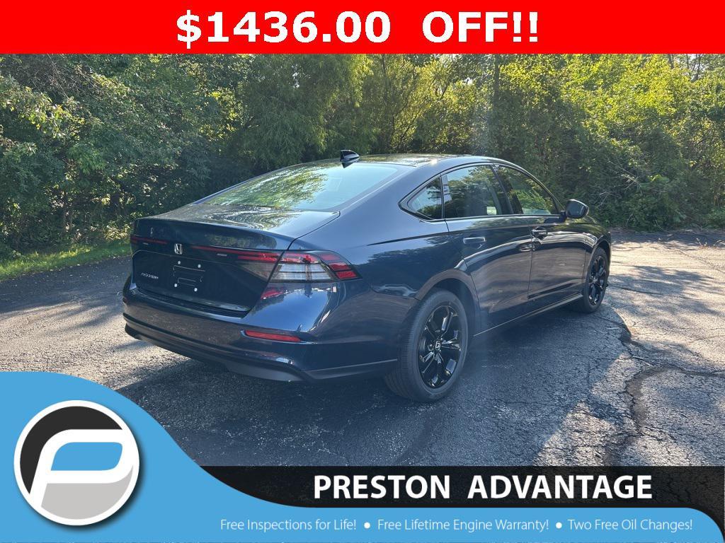new 2025 Honda Accord car, priced at $30,274