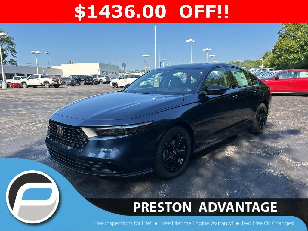 new 2025 Honda Accord car, priced at $30,274