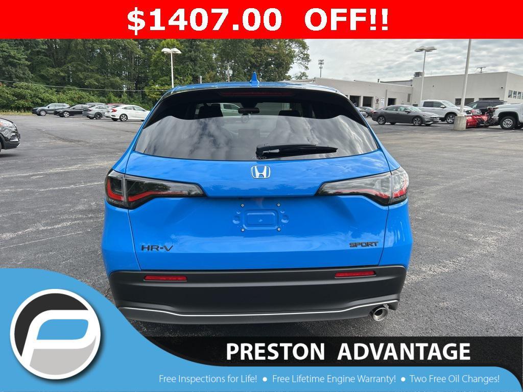 new 2026 Honda HR-V car, priced at $29,943