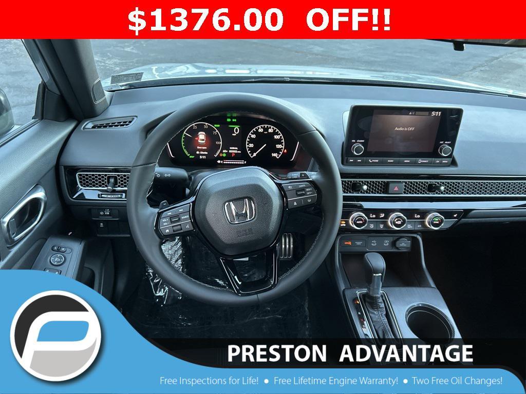 new 2026 Honda Civic Hybrid car, priced at $29,114