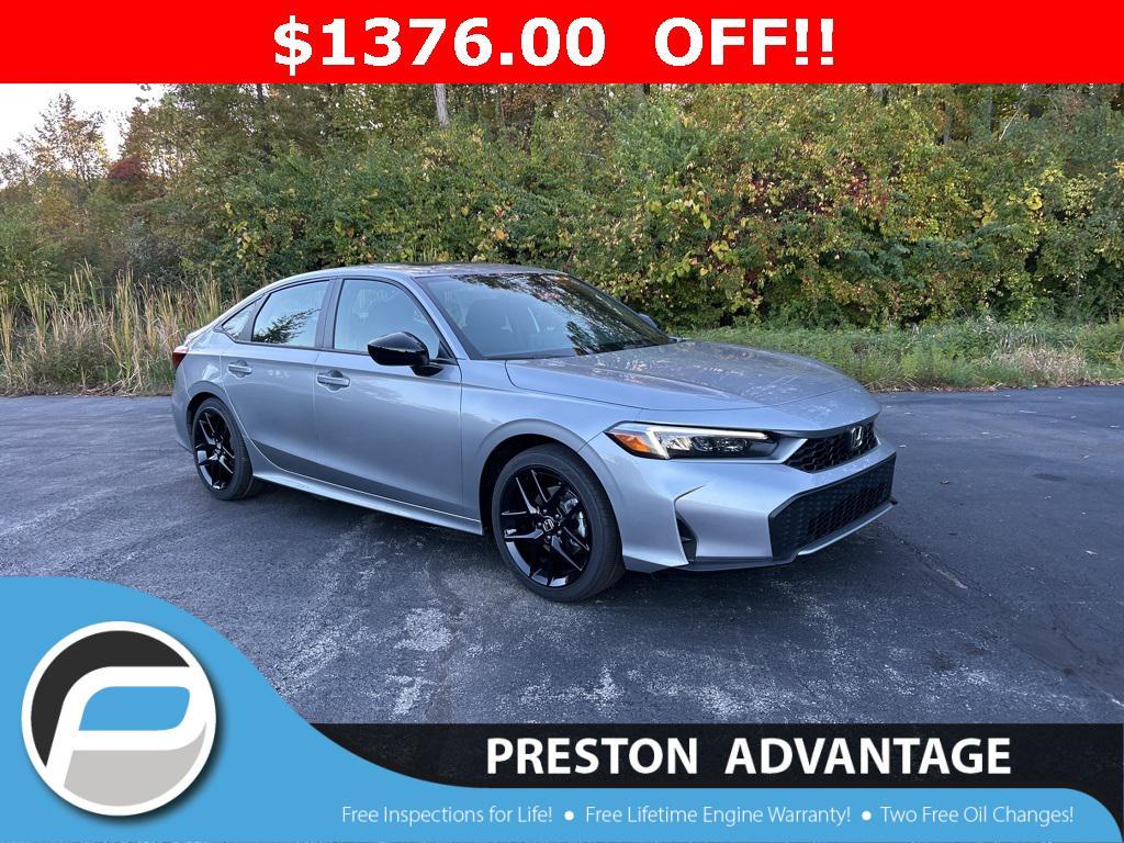 new 2026 Honda Civic Hybrid car, priced at $29,114