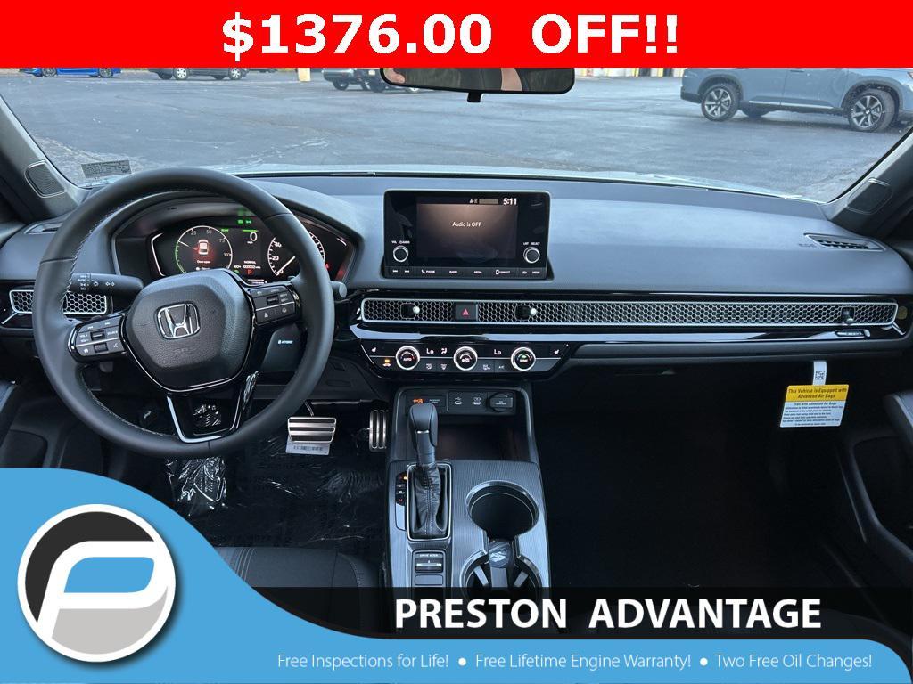 new 2026 Honda Civic Hybrid car, priced at $29,114