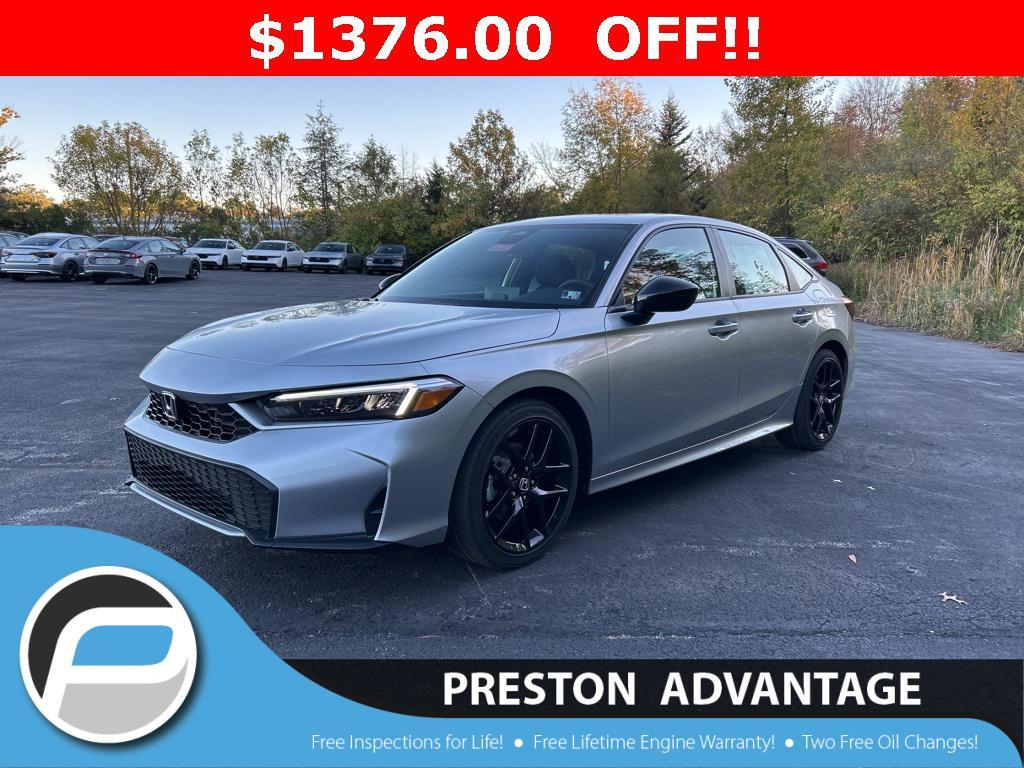 new 2026 Honda Civic Hybrid car, priced at $29,114