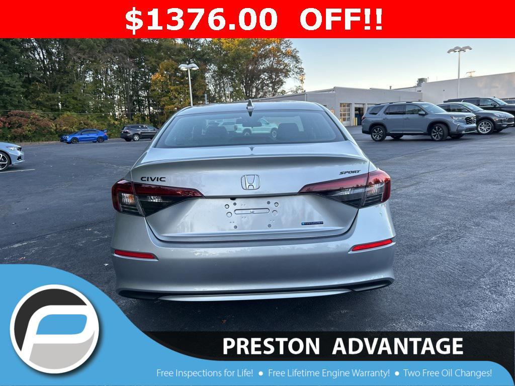 new 2026 Honda Civic Hybrid car, priced at $29,114