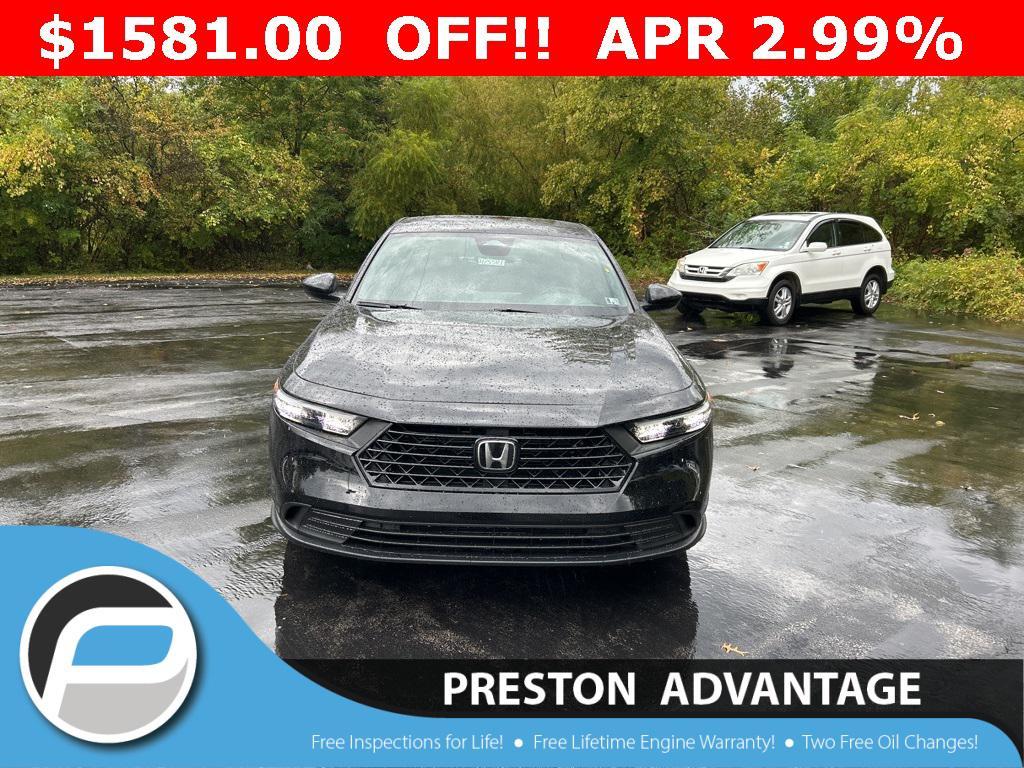 new 2025 Honda Accord Hybrid car, priced at $33,269