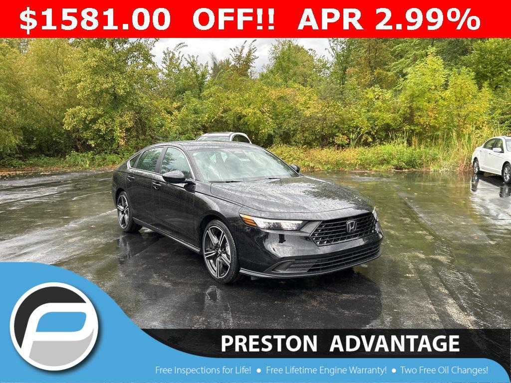 new 2025 Honda Accord Hybrid car, priced at $33,269