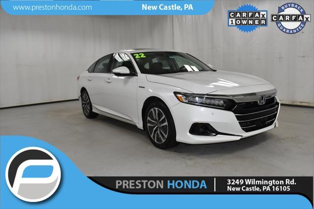 used 2022 Honda Accord Hybrid car, priced at $26,991