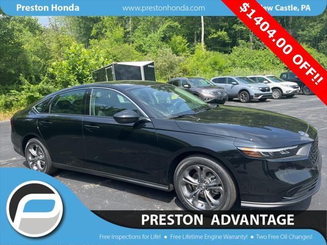 new 2024 Honda Accord car, priced at $29,601