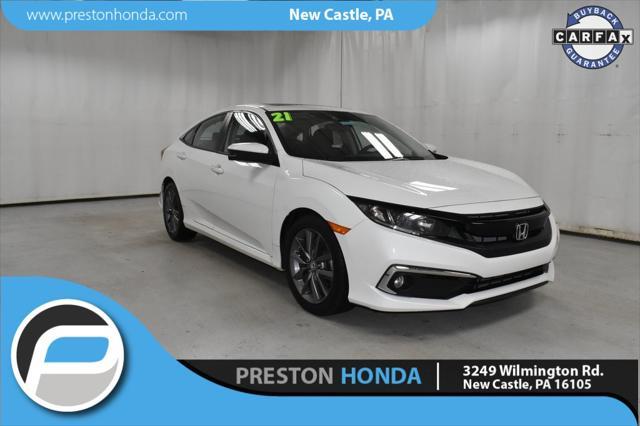 used 2021 Honda Civic car, priced at $22,998