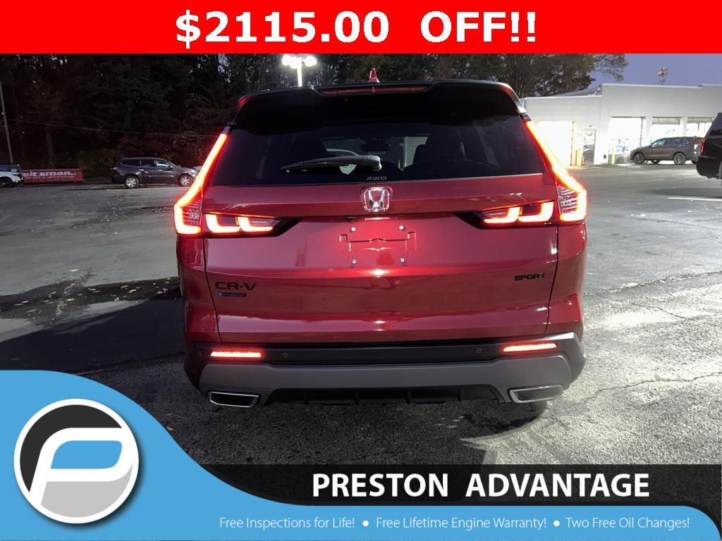 new 2026 Honda CR-V Hybrid car, priced at $40,015