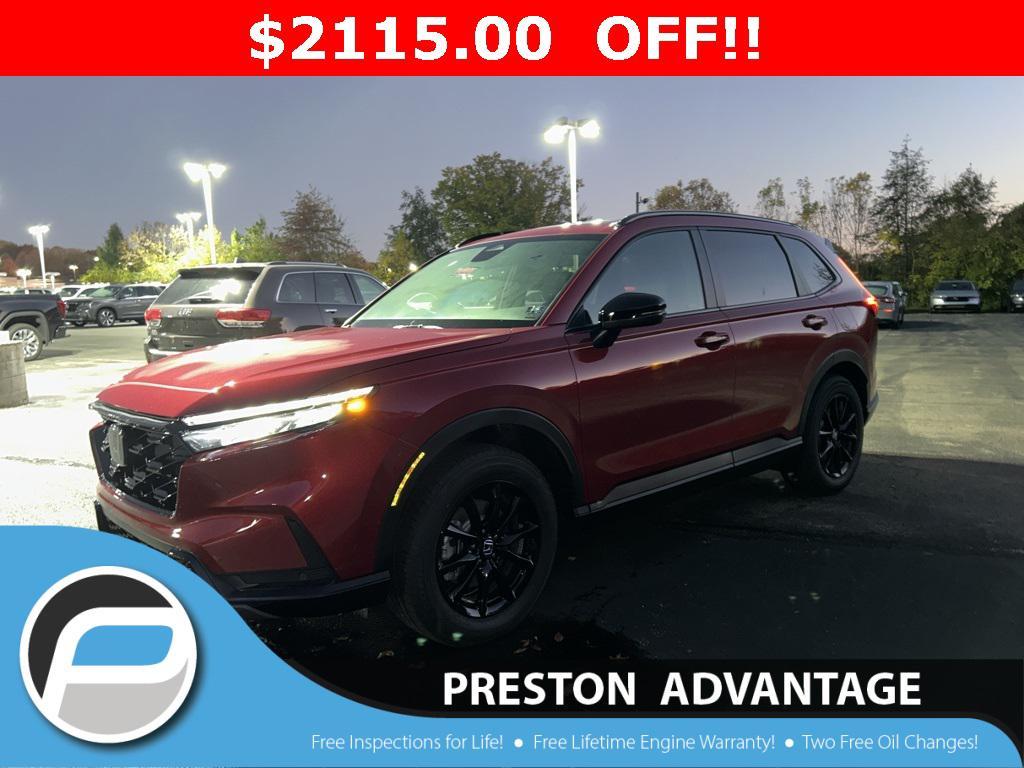 new 2026 Honda CR-V Hybrid car, priced at $40,015