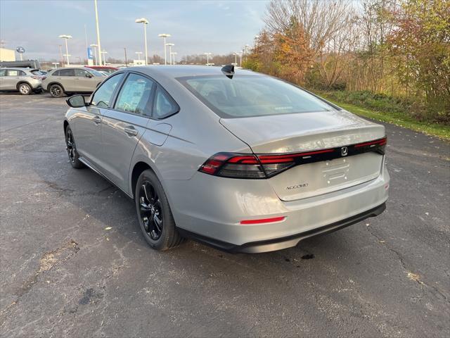 new 2025 Honda Accord car, priced at $32,110