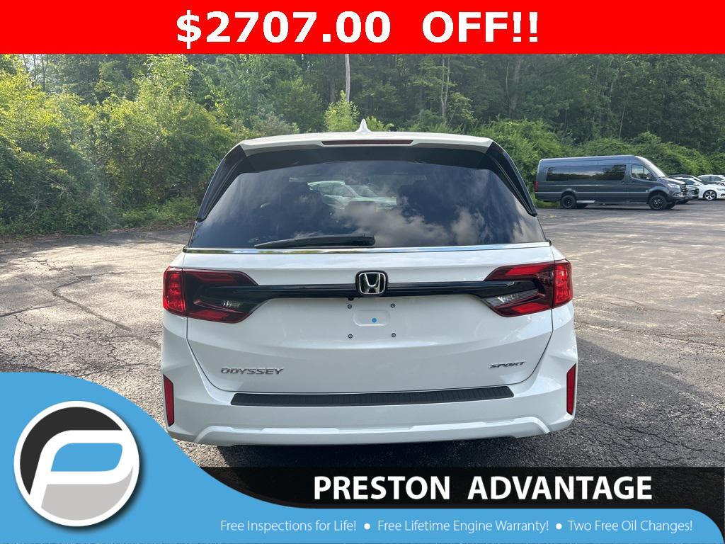 new 2025 Honda Odyssey car, priced at $42,568