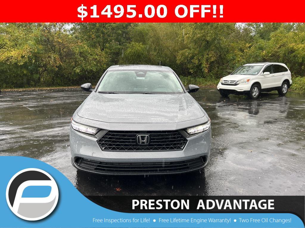 new 2025 Honda Accord car, priced at $30,751