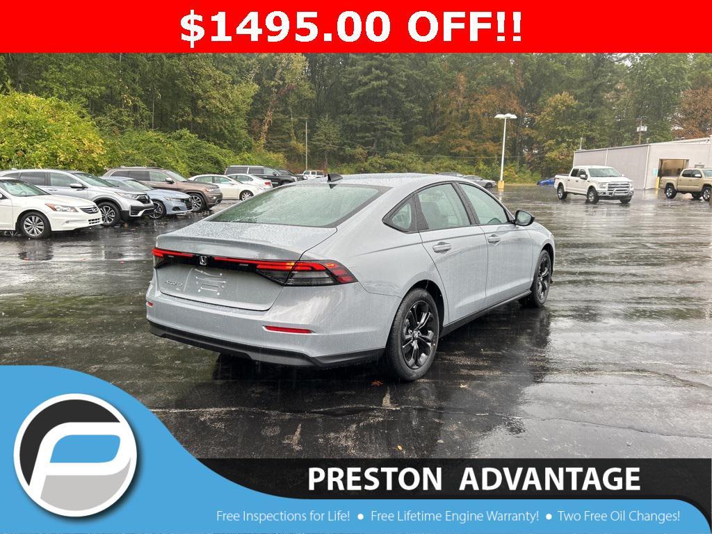 new 2025 Honda Accord car, priced at $30,751