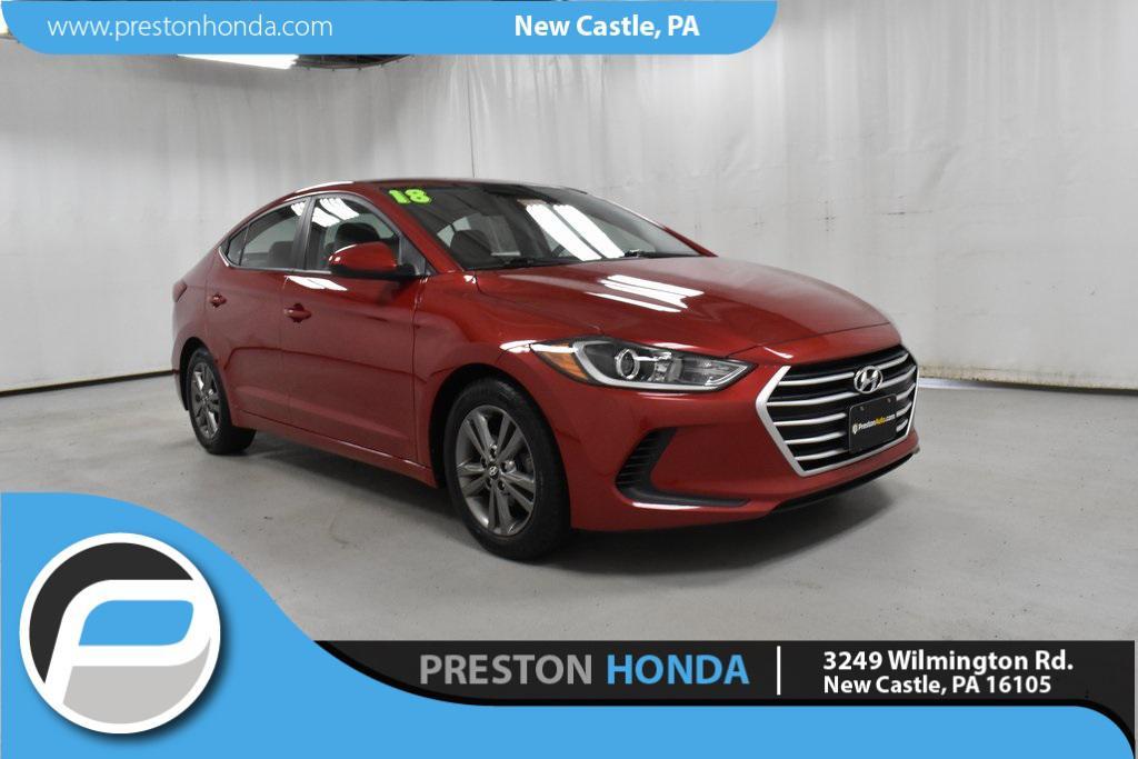 used 2018 Hyundai Elantra car, priced at $13,415