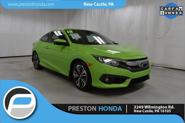 used 2018 Honda Civic car, priced at $19,402