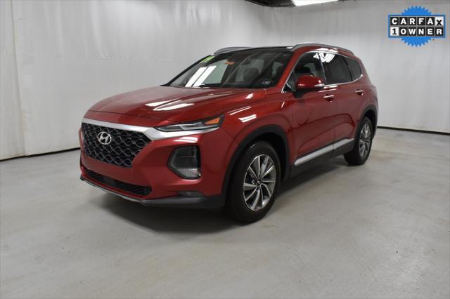 used 2019 Hyundai Santa Fe car, priced at $17,432