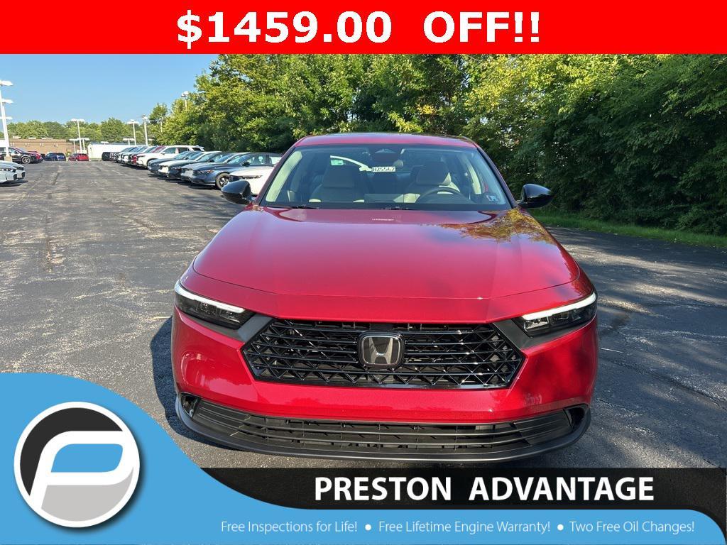 new 2025 Honda Accord car, priced at $30,706