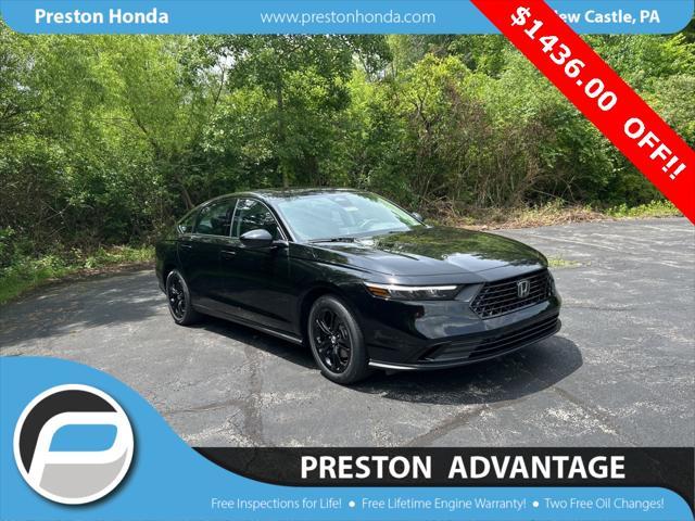 new 2025 Honda Accord car, priced at $30,274
