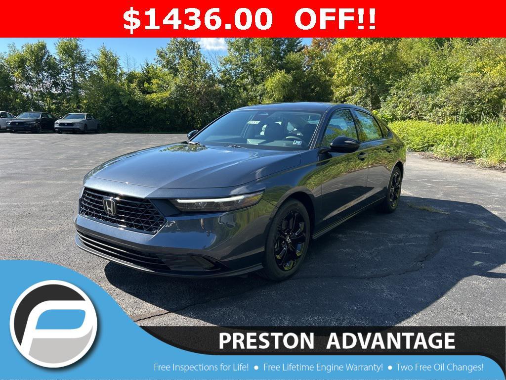 new 2025 Honda Accord car, priced at $30,274