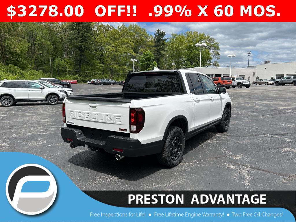new 2025 Honda Ridgeline car, priced at $45,907