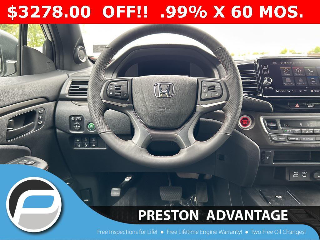 new 2025 Honda Ridgeline car, priced at $45,907
