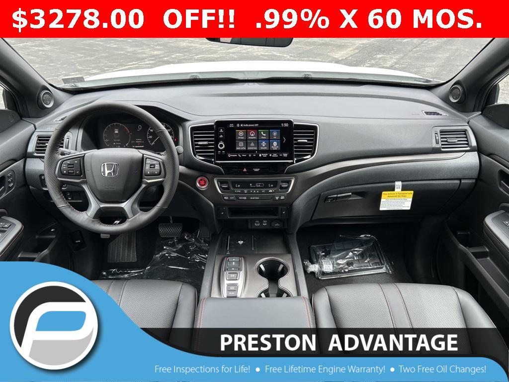 new 2025 Honda Ridgeline car, priced at $45,907
