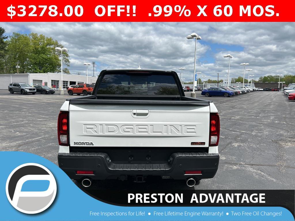 new 2025 Honda Ridgeline car, priced at $45,907