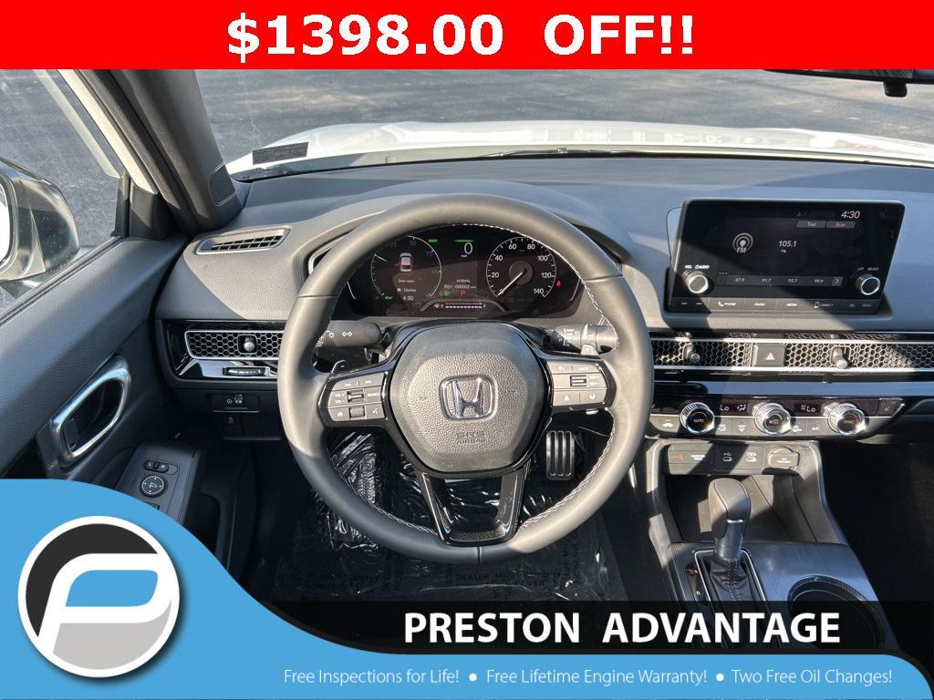 new 2026 Honda Civic Hybrid car, priced at $29,547
