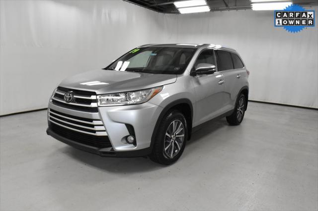used 2019 Toyota Highlander car, priced at $28,700