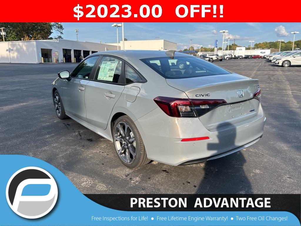 new 2026 Honda Civic Hybrid car, priced at $31,922