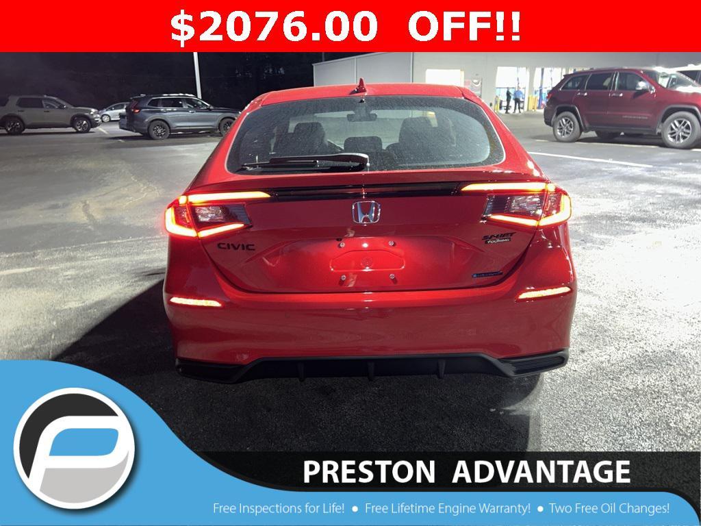 new 2026 Honda Civic Hybrid car, priced at $32,614
