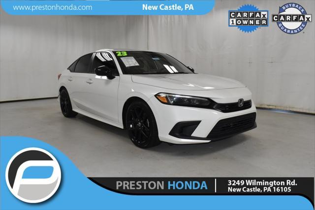 used 2023 Honda Civic car, priced at $21,939