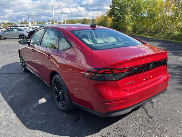 new 2025 Honda Accord car, priced at $30,651