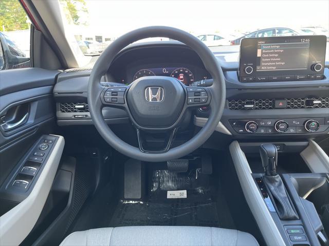 new 2025 Honda Accord car, priced at $30,651