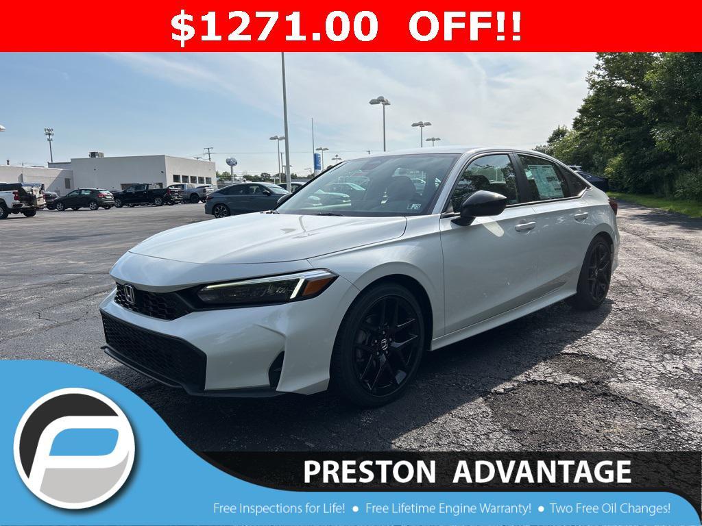 new 2026 Honda Civic car, priced at $26,929