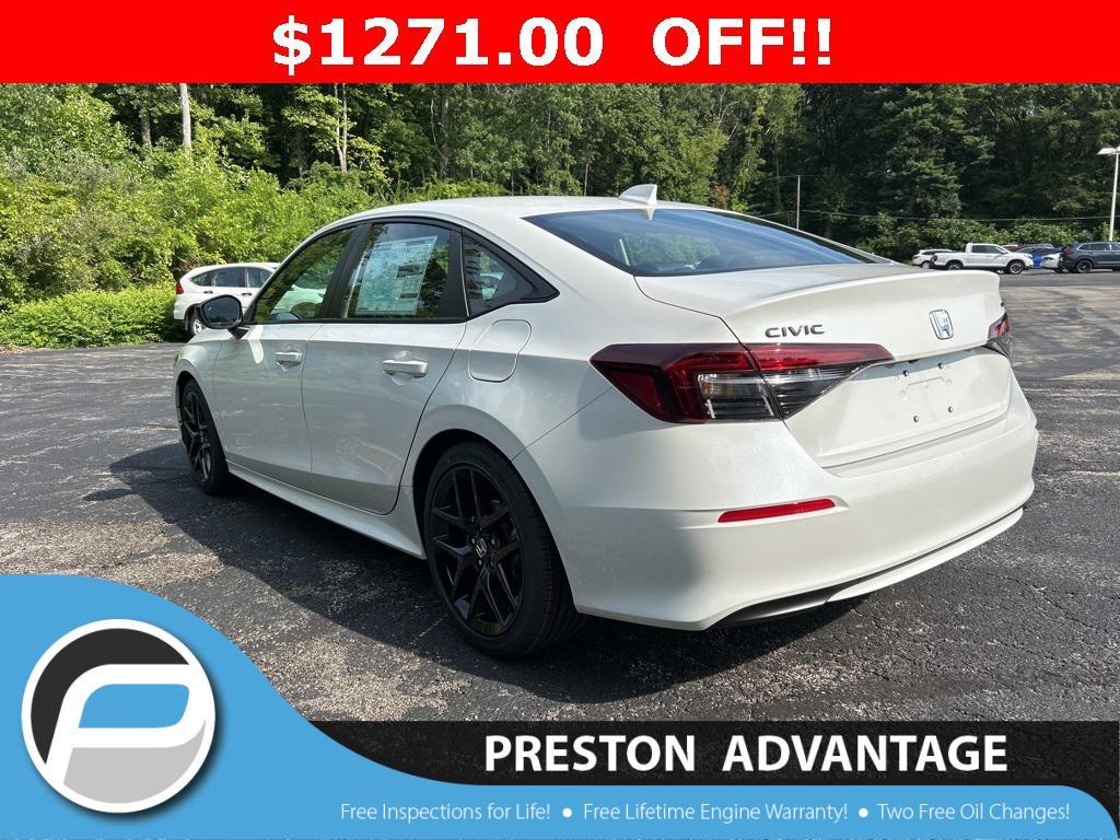 new 2026 Honda Civic car, priced at $26,929