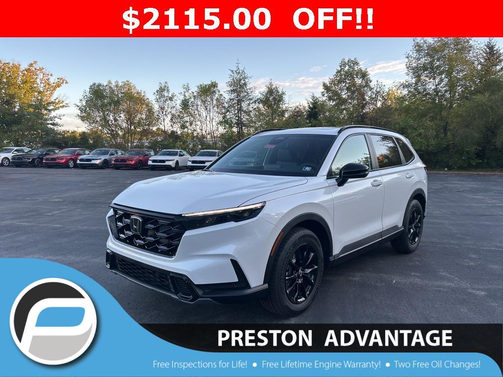 new 2026 Honda CR-V Hybrid car, priced at $40,015