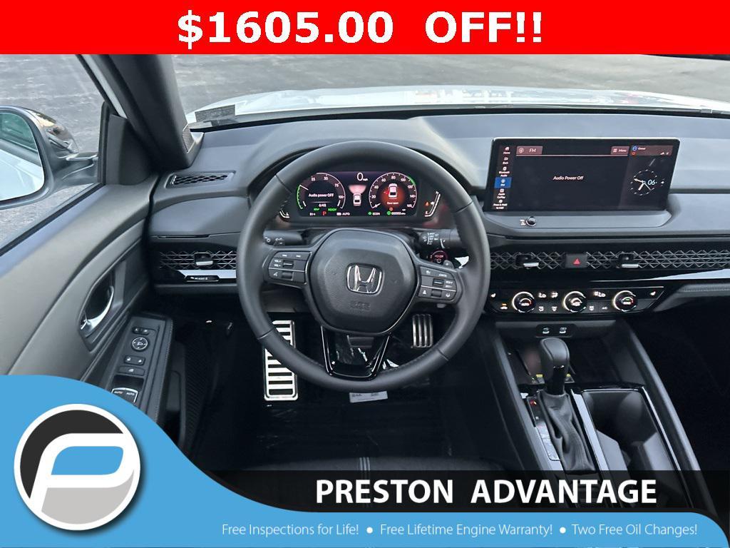 new 2025 Honda Accord Hybrid car, priced at $33,700