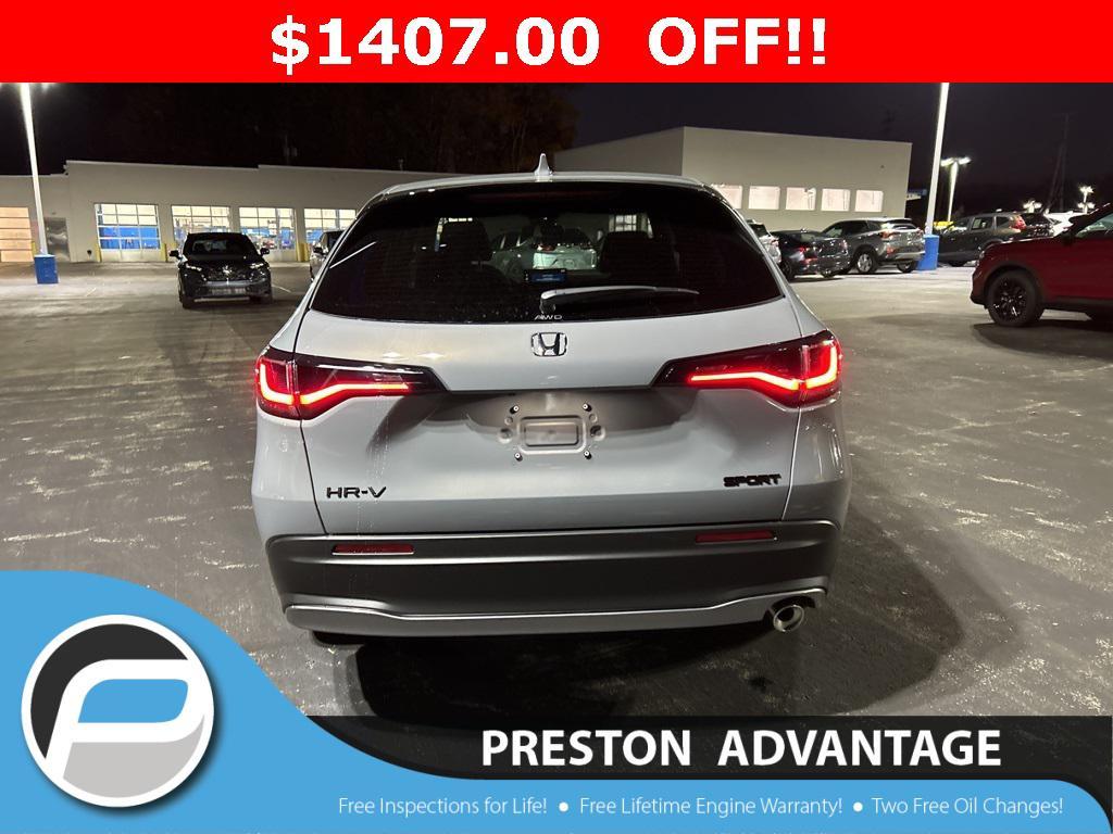 new 2026 Honda HR-V car, priced at $29,998