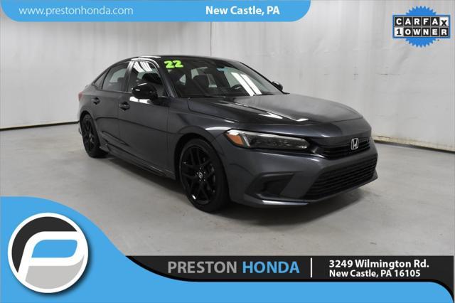 used 2022 Honda Civic car, priced at $22,998