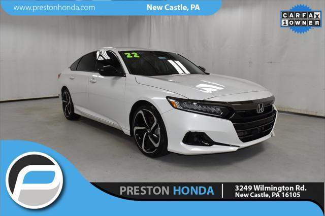 used 2022 Honda Accord car, priced at $26,414